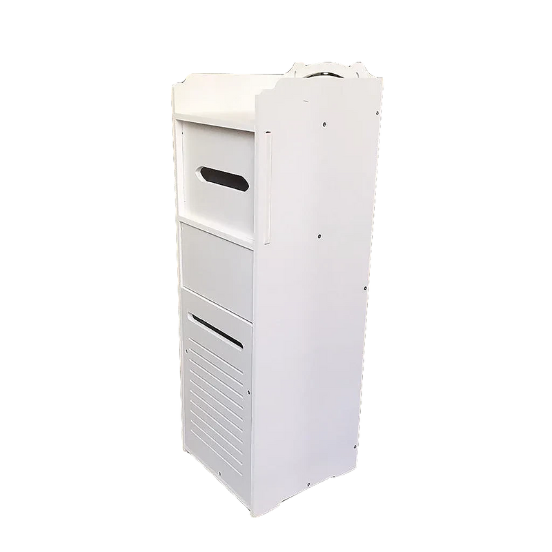 Modern Bathroom 3 FT Furniture PVC Board Bathroom Storage Cabinet with Drawers By Miza