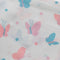 Butterfly Random Printed Muslin Swaddle Blanket For Baby By MM - 1 Pc
