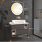 Optra & Zara Butter Nut Dark Brown Vanity For Bathroom By TGF