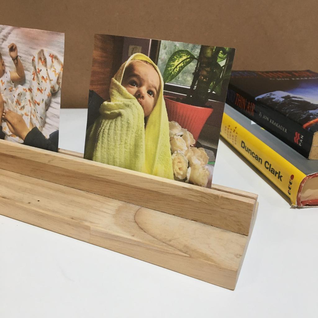 Wooden Rectangular Photo Stand By Miza