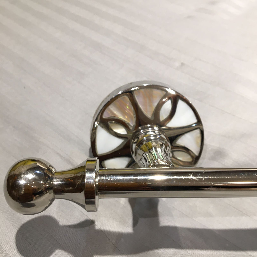 Gold/Silver Plated Brass Towel Holder For Bathroom Accessories (With Screw)