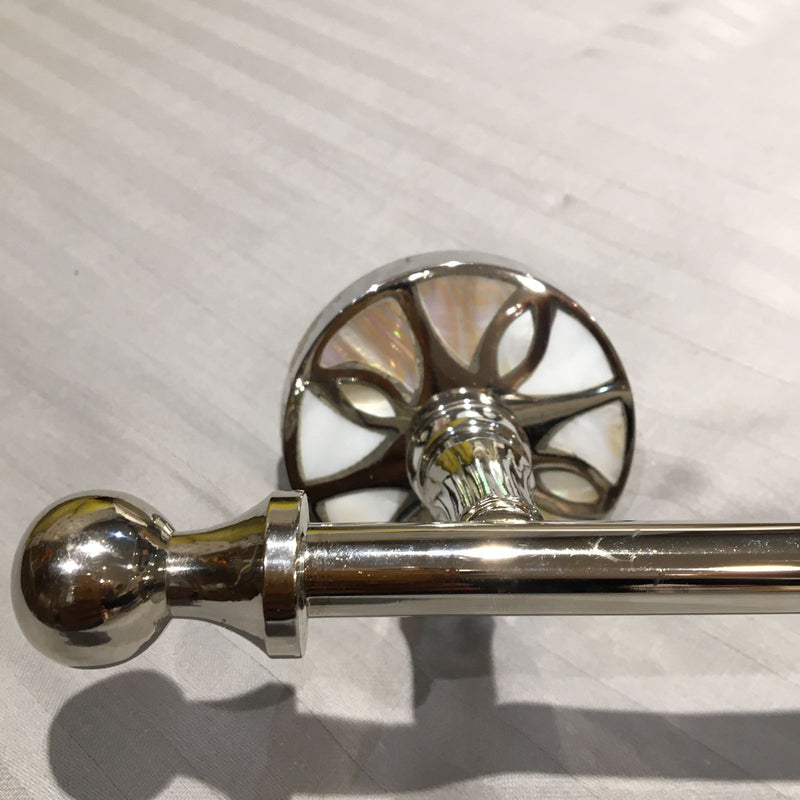 Gold/Silver Plated Brass Towel Holder For Bathroom Accessories (With Screw)
