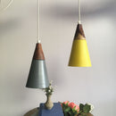 Modern Conical Nordic Pendant Light For Cafe & Bars With LED Bulb 1PC