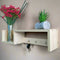 MDF Wall Mounted Key Hooks Shelf By Miza
