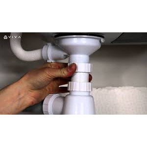 Nirali PVC Round Kitchen Sink Bottle Trap