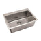 Nirali Eden Kitchen Sink in Stainless Steel 304 Grade + PVC Plumbing Connector - peelOrange.com