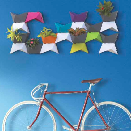 Wonder Wall Planter For Indoor Or Outdoor ( Multicolor ) By Harshdeep