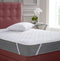 Mattress Protector With 100% Cotton Top Fabric Cover & Water Proof Bottom Shell