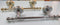 Gold/Silver Plated Brass Towel Holder For Bathroom Accessories (With Screw)