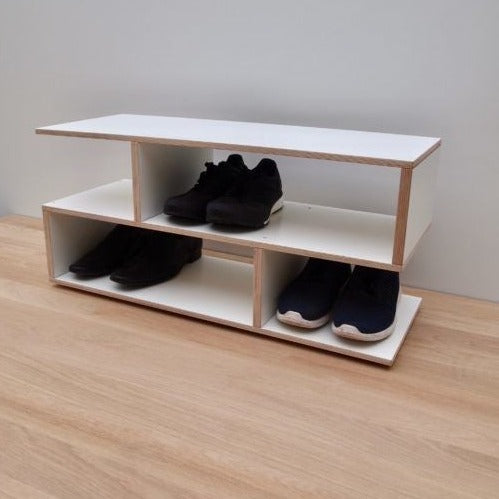 Zig Zag Levelled Shoe Organizer By Miza