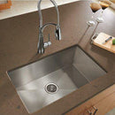 Nirali Eden Kitchen Sink in Stainless Steel 304 Grade + PVC Plumbing Connector - peelOrange.com