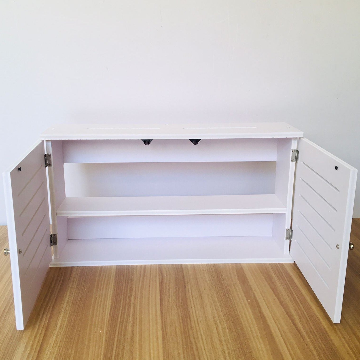 Thoughtfully Designed PVC TV/Wifi Unit/Storage By Miza