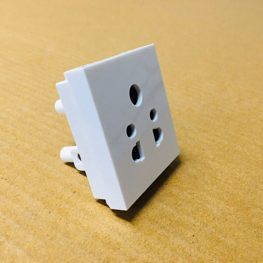 Havells Crabtree Athena 6 A 3 Pin Shuttered Sockets 1-Pc
