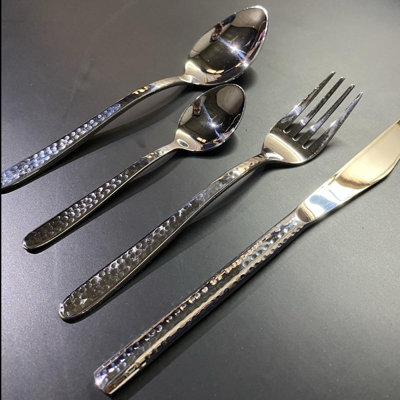 Trident Pattern 24 Pc Cutlery Set MK - peelOrange.com