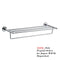 Jaquar Bathroom Accessories Continental Towel Rack With & Without Lower Hangers In Stainless Steel