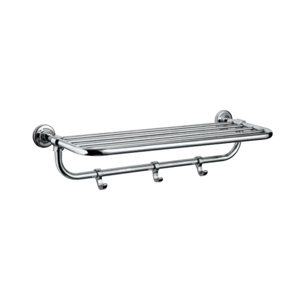 Jaquar Bathroom Accessories Continental Towel Rack - Chrome