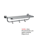 Jaquar Bathroom Accessories Continental Towel Rack - Chrome