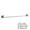Jaquar Bathroom Accessories Continental Kubix Prime Single Towel/Grab Bar Rail In Stainless Steel
