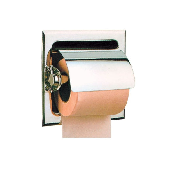 Jaquar Bathroom Accessories Continental Hotelier Toilet Paper Holder With/Without Flap Recessed Type