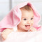 Pink Muslin Magical Baby Terry Towels For Baby's By MM - 1 Pc