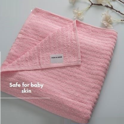 Pink Muslin Magical Baby Terry Towels For Baby's By MM - 1 Pc