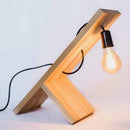 Rustic Wooden Table Standing Lamp Office/Home Organizer ( With Complementary Coaster ) By Miza