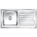 Nirali Olympia Stainless Steel Single Bowl Kitchen Sink in 304 Grade