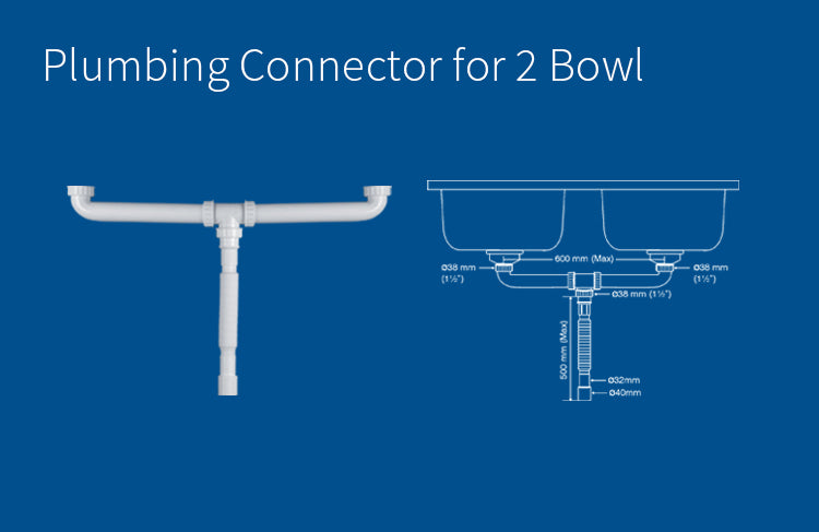 Nirali Flexible Plumbing Connector ( For Two Bowl )