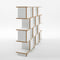 Book Shelf In Zig Zag Shape By Miza