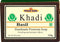 Khadi India ( Pack Of 3 ) Bathing Bar Saffron/Basil/Rose Water Soap