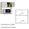 Microwave Cabinet Cupboard Wall Hanging Organizer Kitchen Essentials By Miza