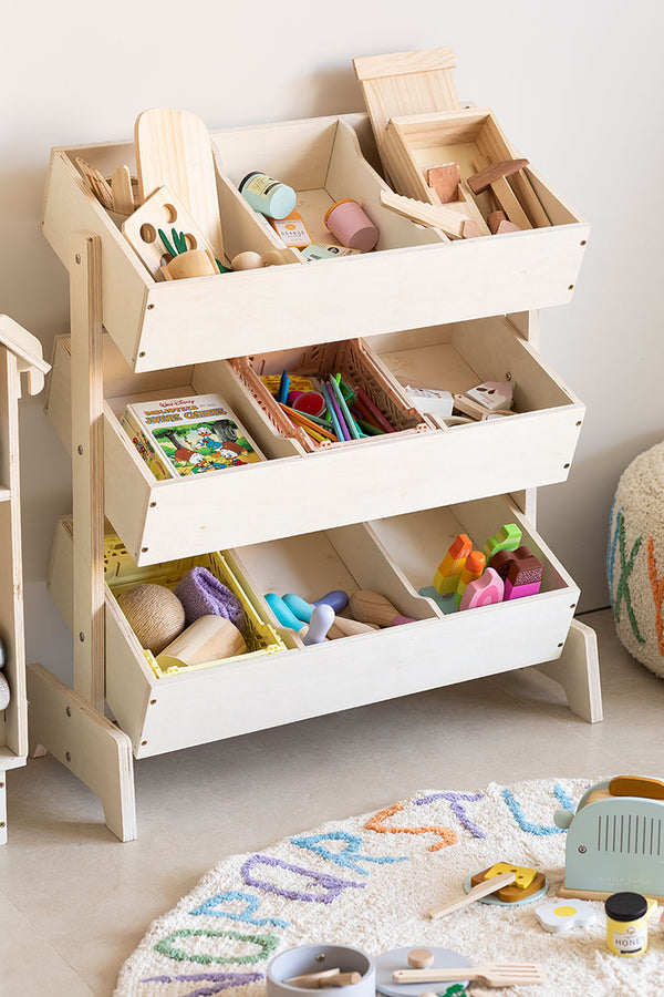 Wooden Toy Organiser For Kids Your Yearly Kids Furniture By Miza